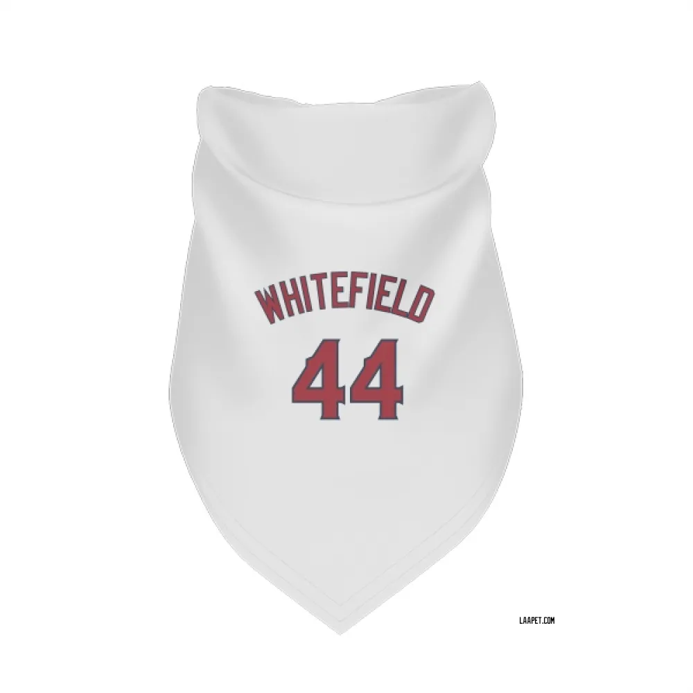 Los Angeles Angels Aaron Whitefield White Pet Bandana for Dog & Cat