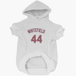 Los Angeles Angels Aaron Whitefield White Pet Hoodie for Dog & Cat