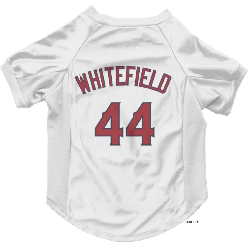 Los Angeles Angels Aaron Whitefield White Pet Jersey for Dog & Cat