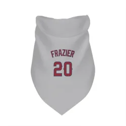 Los Angeles Angels Adam Frazier Gray Pet Bandana for Dog & Cat