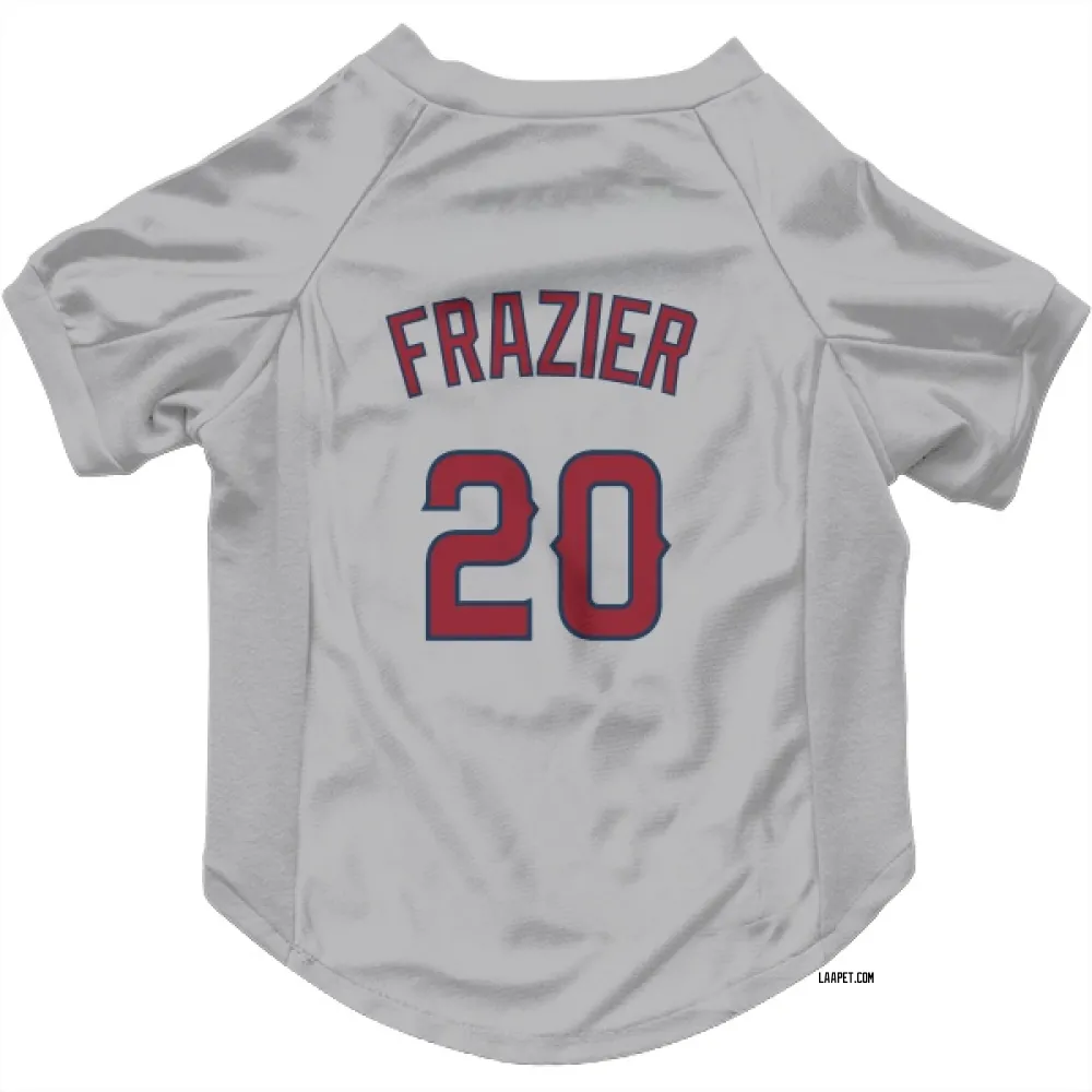 Los Angeles Angels Adam Frazier Gray Pet Jersey for Dog & Cat