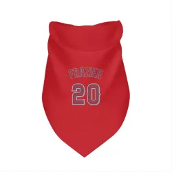 Los Angeles Angels Adam Frazier Red Pet Bandana for Dog & Cat