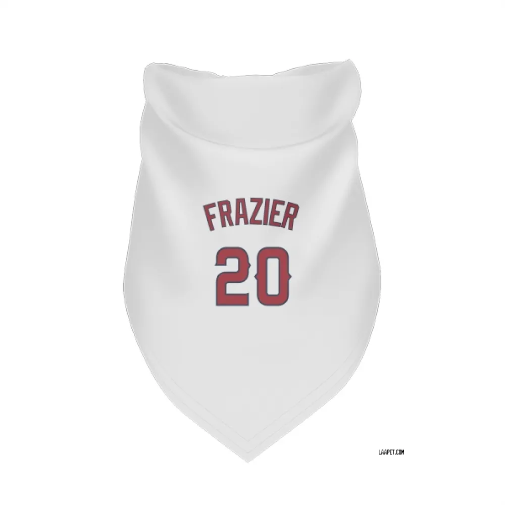 Los Angeles Angels Adam Frazier White Pet Bandana for Dog & Cat