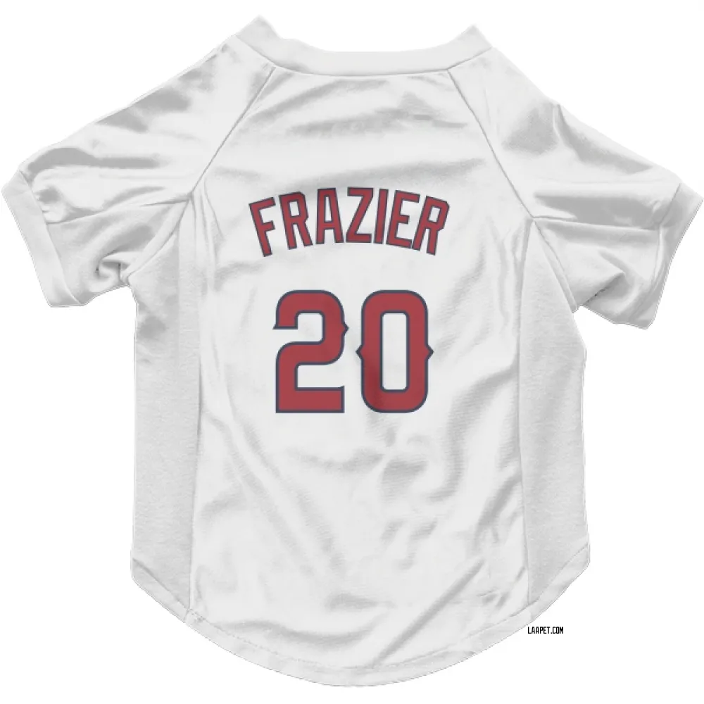 Los Angeles Angels Adam Frazier White Pet Jersey for Dog & Cat