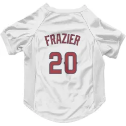 Los Angeles Angels Adam Frazier White Pet Jersey for Dog & Cat