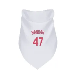 Los Angeles Angels Alek Manoah Navy Pet Bandana for Dog & Cat