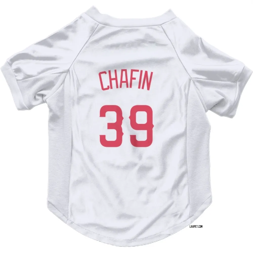 Los Angeles Angels Andrew Chafin Navy Pet Jersey for Dog & Cat