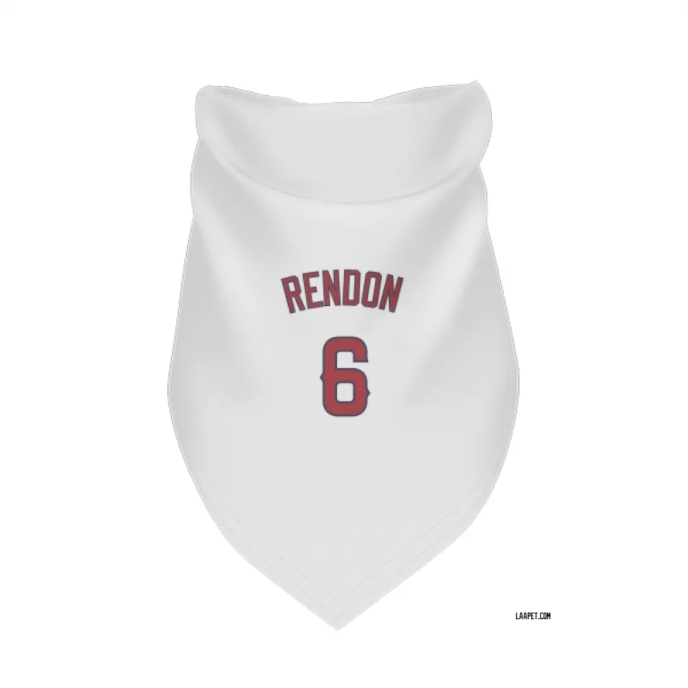 Los Angeles Angels Anthony Rendon White Pet Bandana for Dog & Cat