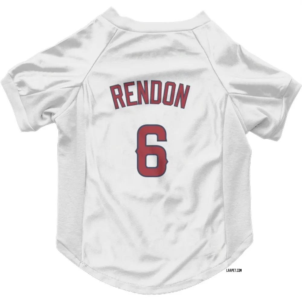 Los Angeles Angels Anthony Rendon White Pet Jersey for Dog & Cat
