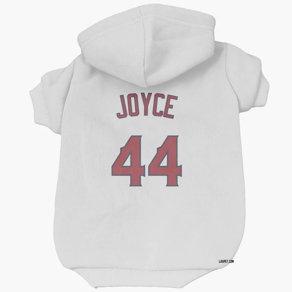 Los Angeles Angels Ben Joyce White Pet Hoodie for Dog & Cat