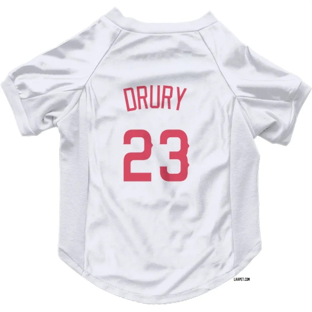 Los Angeles Angels Brandon Drury Navy Pet Jersey for Dog & Cat