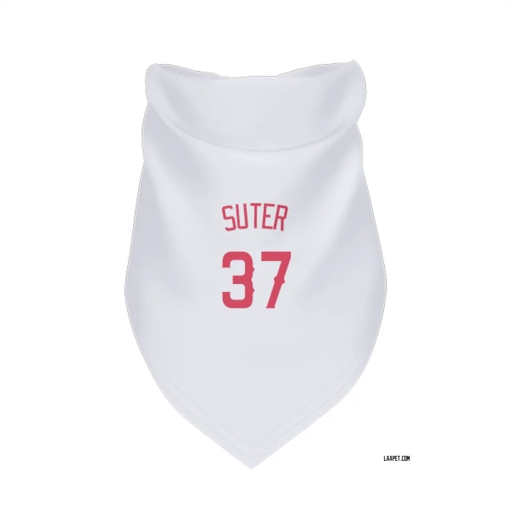 Los Angeles Angels Brent Suter Navy Pet Bandana for Dog & Cat