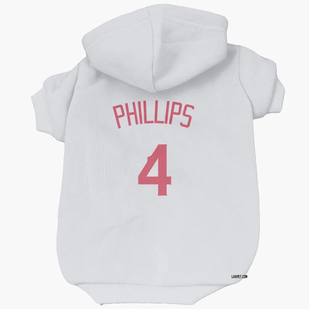 Los Angeles Angels Brett Phillips Navy Pet Hoodie for Dog & Cat