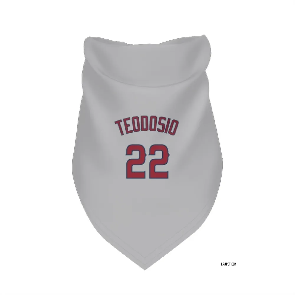 Los Angeles Angels Bryce Teodosio Gray Pet Bandana for Dog & Cat