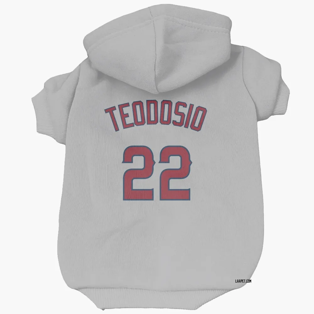 Los Angeles Angels Bryce Teodosio Gray Pet Hoodie for Dog & Cat