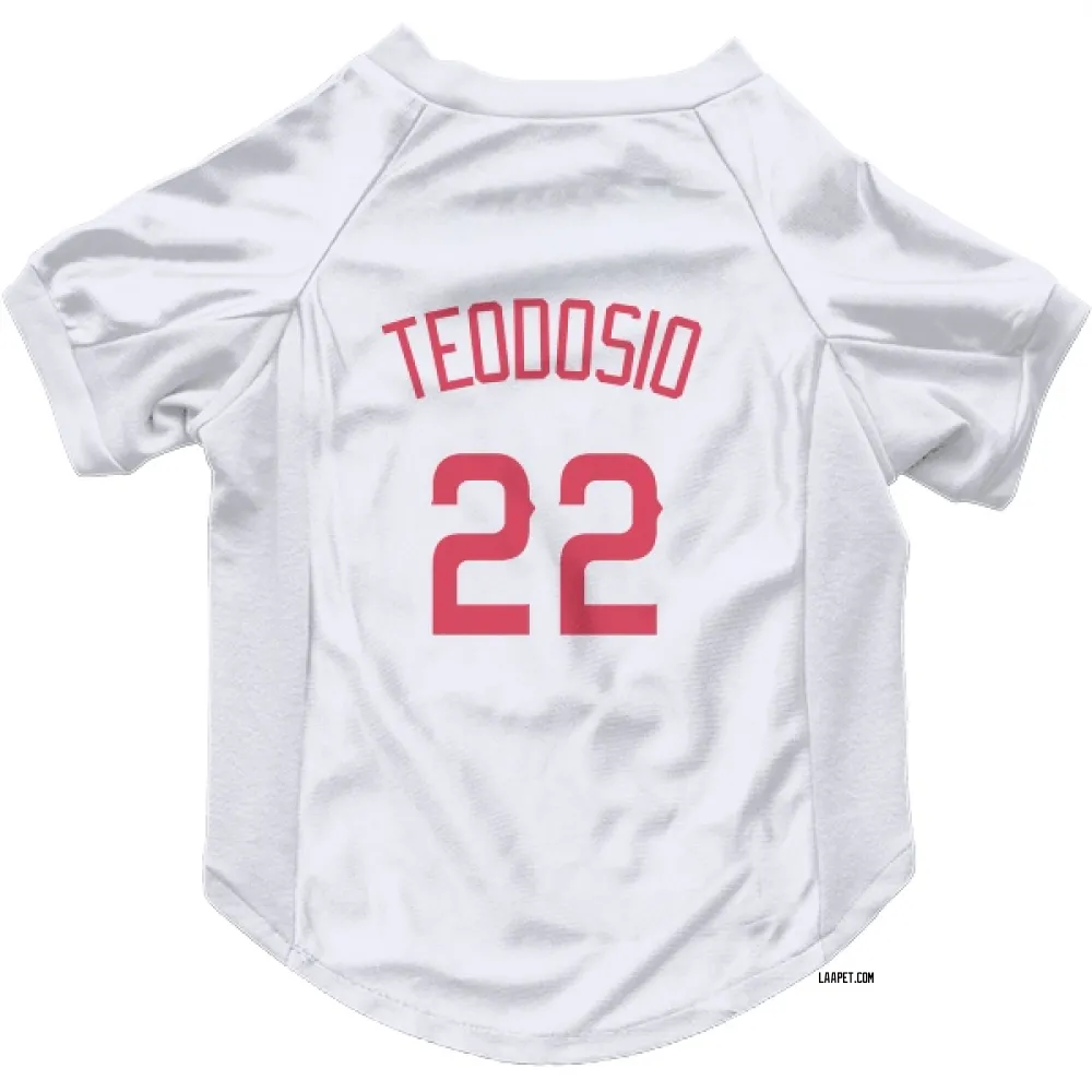 Los Angeles Angels Bryce Teodosio Navy Pet Jersey for Dog & Cat