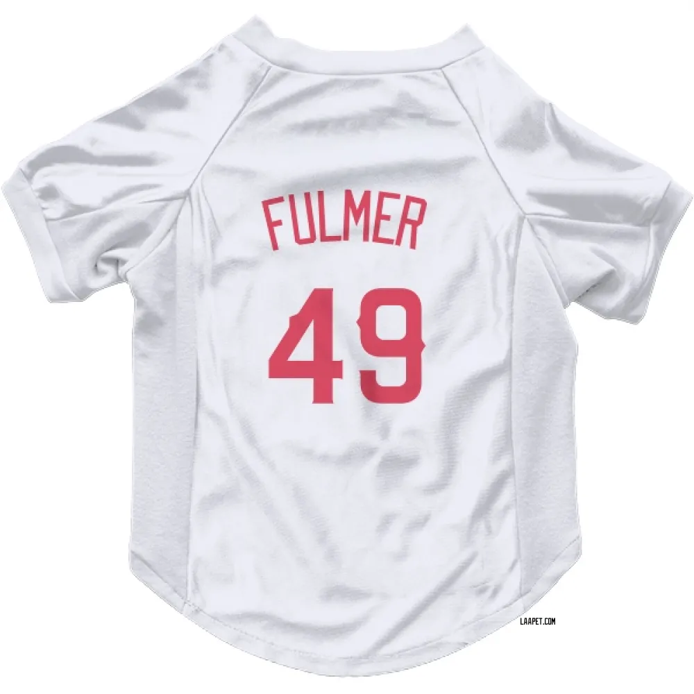 Los Angeles Angels Carson Fulmer Navy Pet Jersey for Dog & Cat