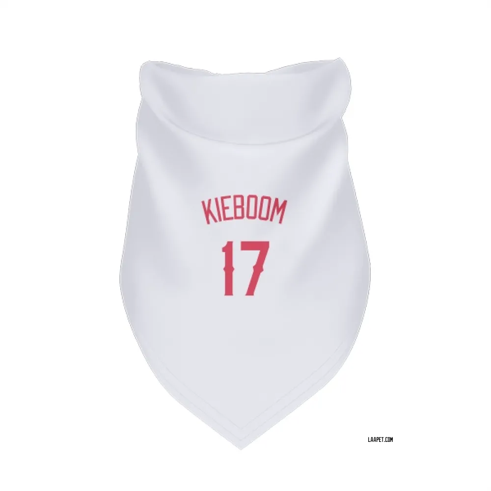 Los Angeles Angels Carter Kieboom Navy Pet Bandana for Dog & Cat
