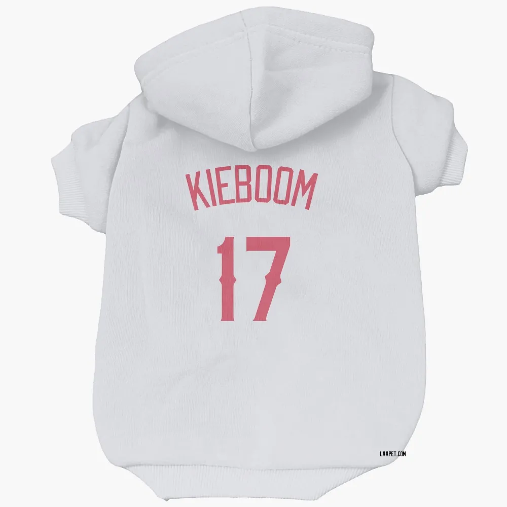 Los Angeles Angels Carter Kieboom Navy Pet Hoodie for Dog & Cat