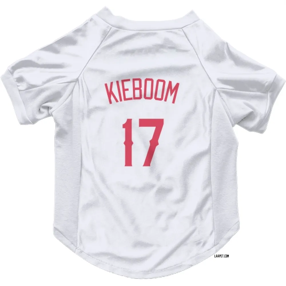 Los Angeles Angels Carter Kieboom Navy Pet Jersey for Dog & Cat