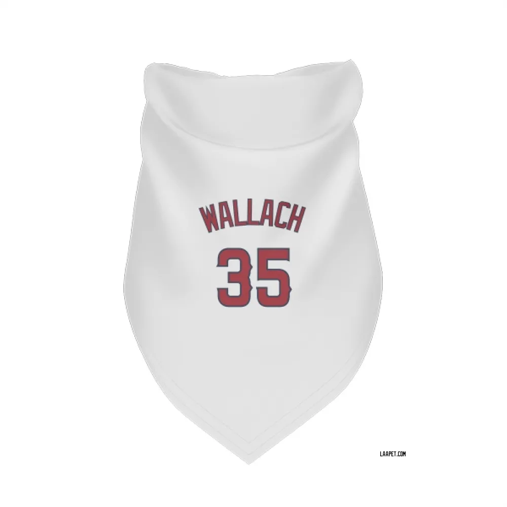 Los Angeles Angels Chad Wallach White Pet Bandana for Dog & Cat
