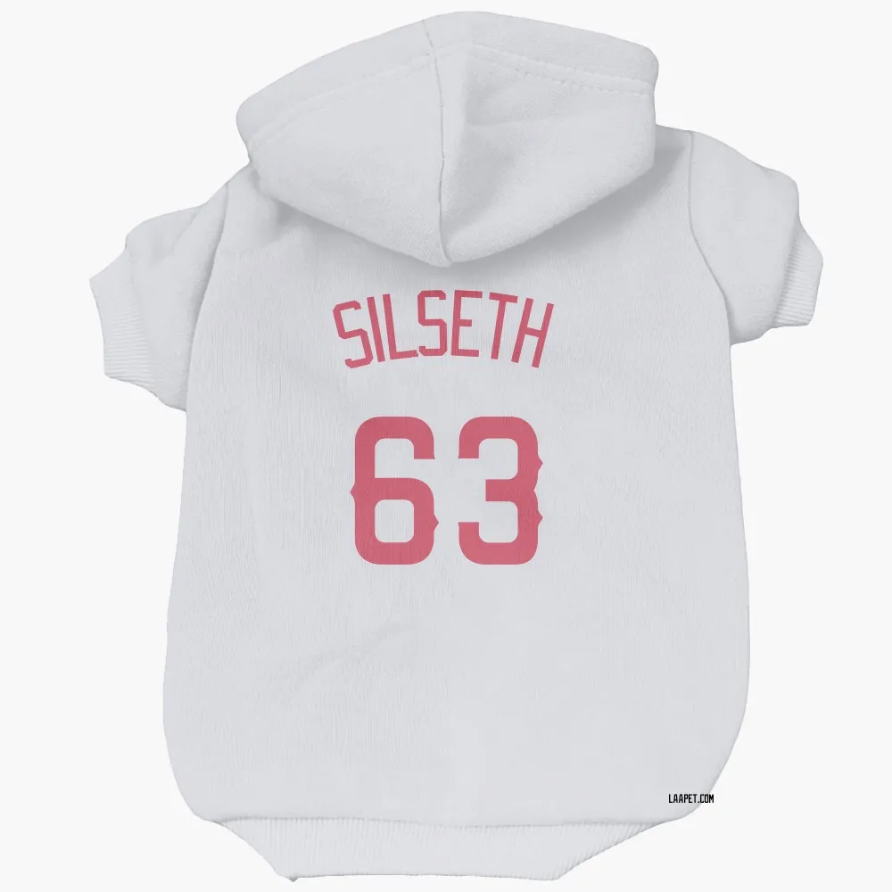 Los Angeles Angels Chase Silseth Navy Pet Hoodie for Dog & Cat