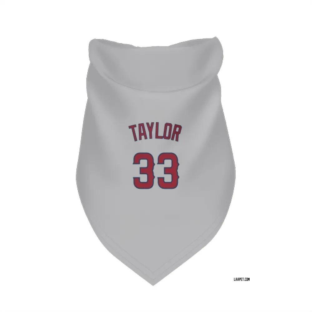 Los Angeles Angels Chris Taylor Gray Pet Bandana for Dog & Cat