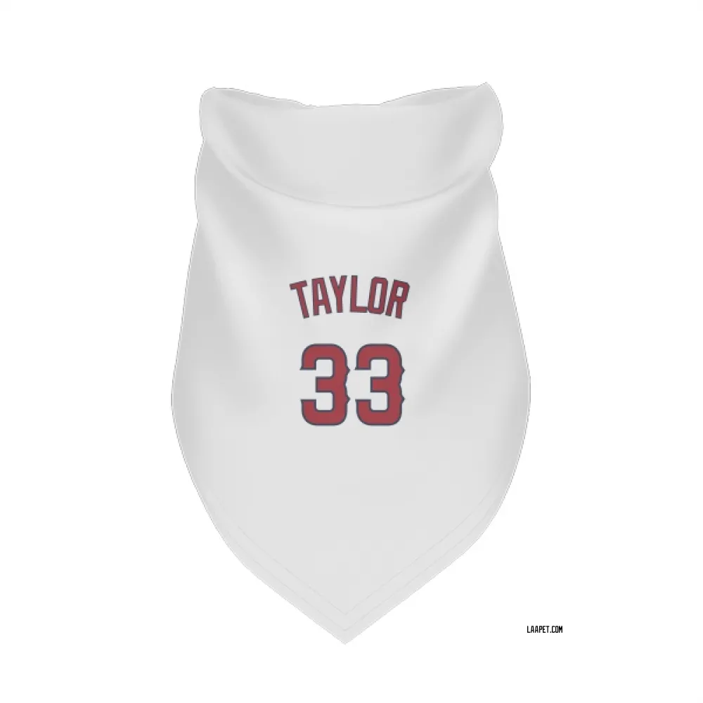 Los Angeles Angels Chris Taylor White Pet Bandana for Dog & Cat