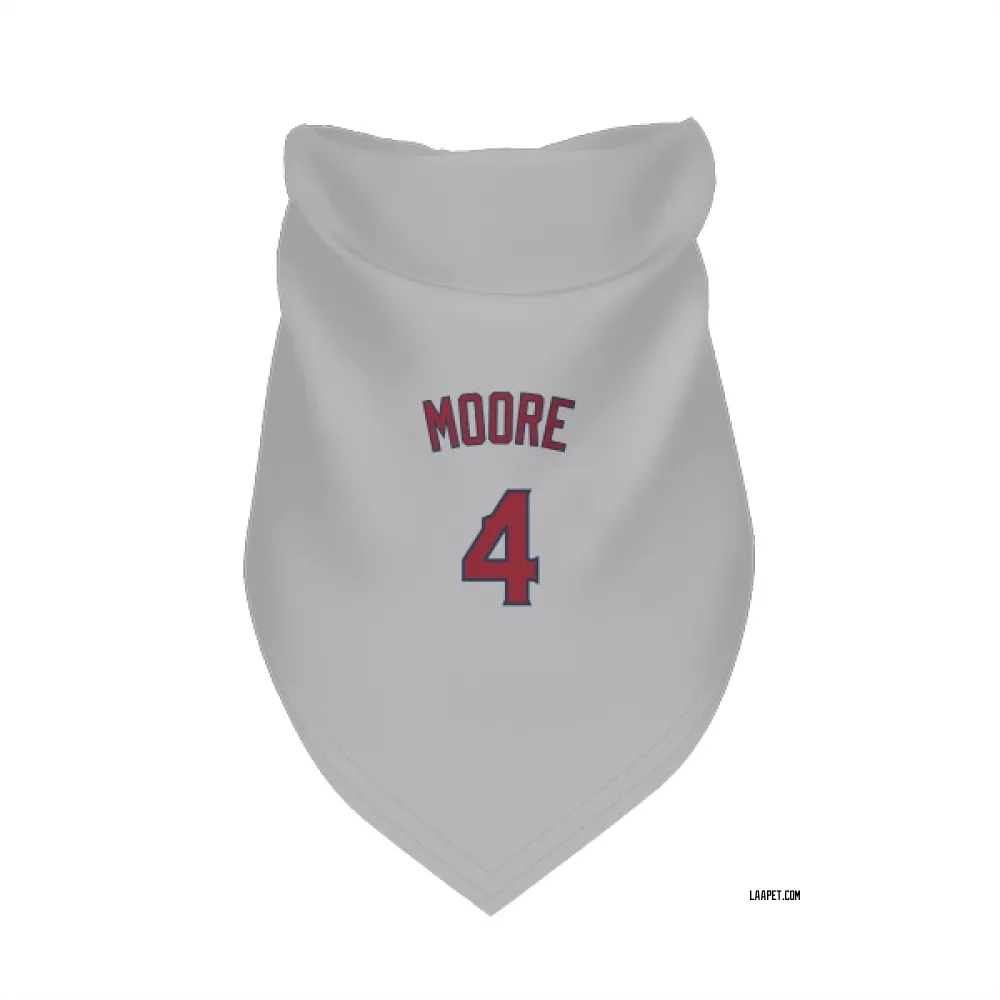 Los Angeles Angels Christian Moore Gray Pet Bandana for Dog & Cat