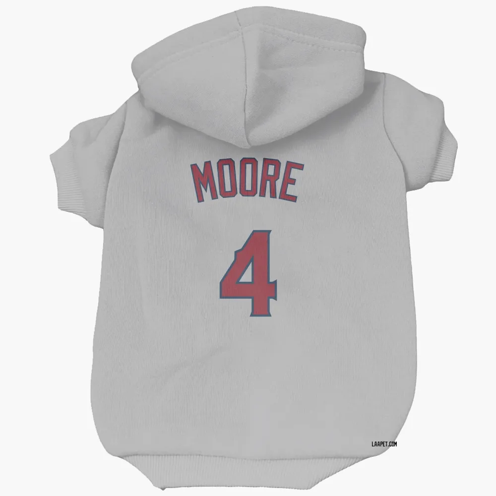 Los Angeles Angels Christian Moore Gray Pet Hoodie for Dog & Cat