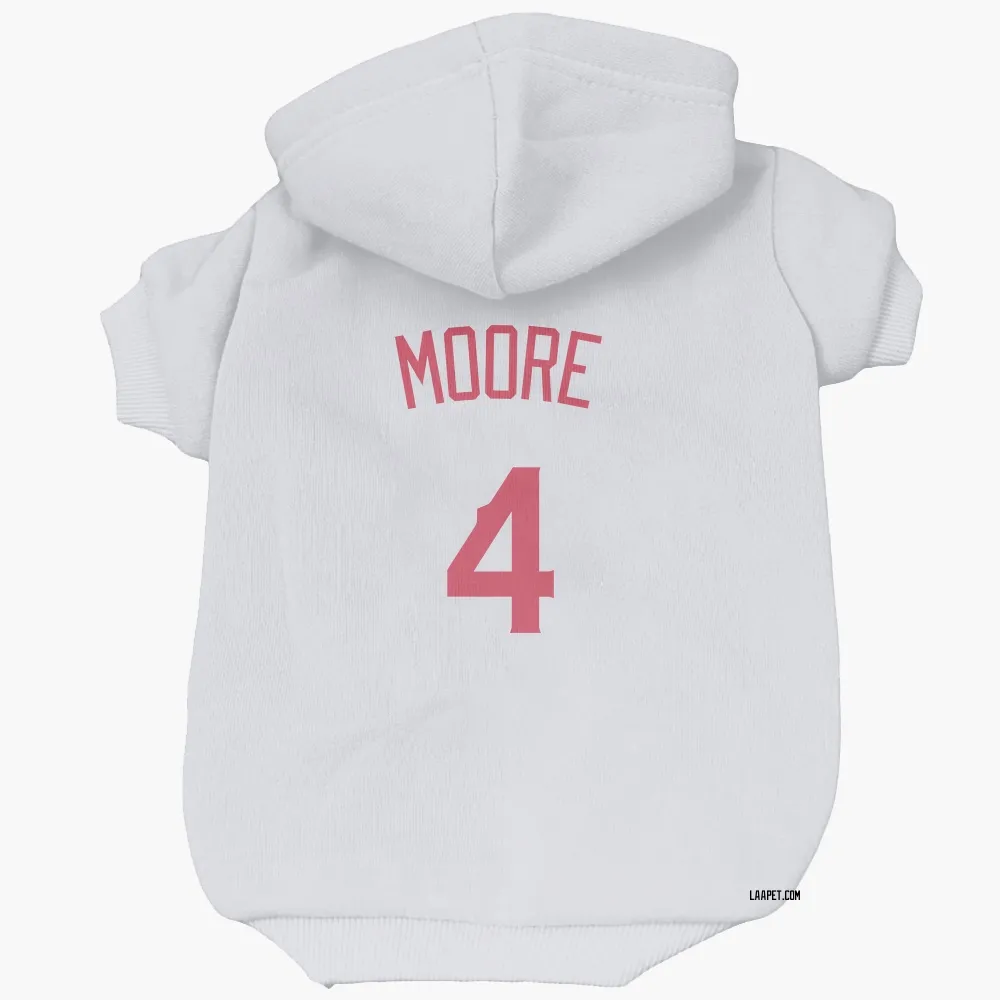 Los Angeles Angels Christian Moore Navy Pet Hoodie for Dog & Cat