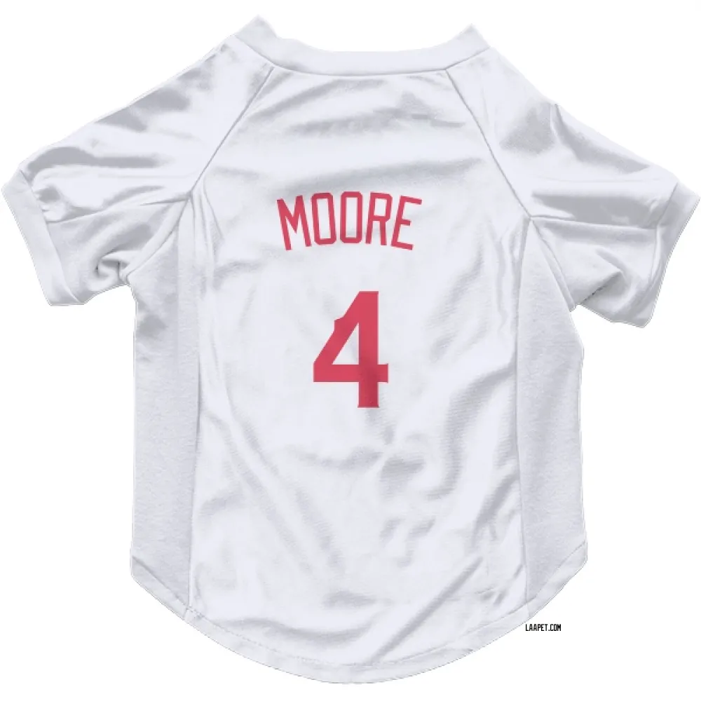 Los Angeles Angels Christian Moore Navy Pet Jersey for Dog & Cat
