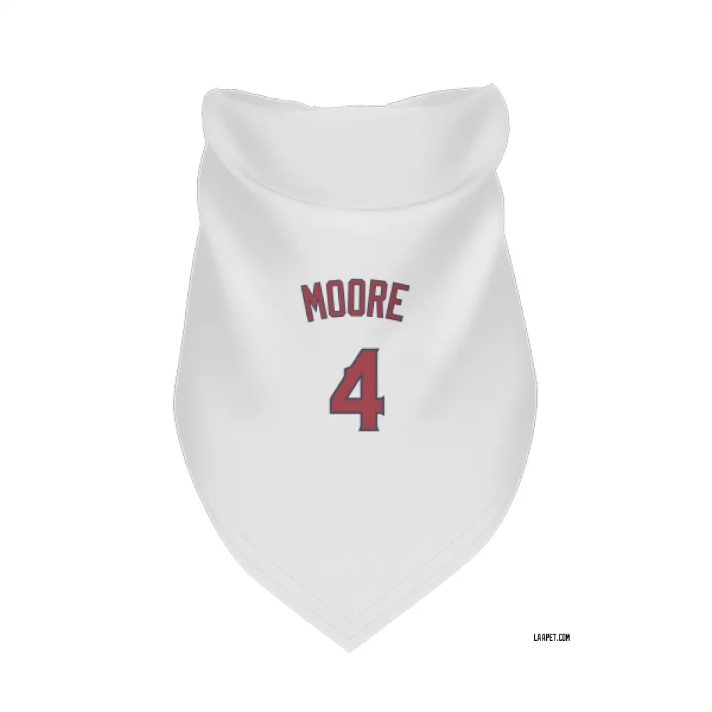 Los Angeles Angels Christian Moore White Pet Bandana for Dog & Cat