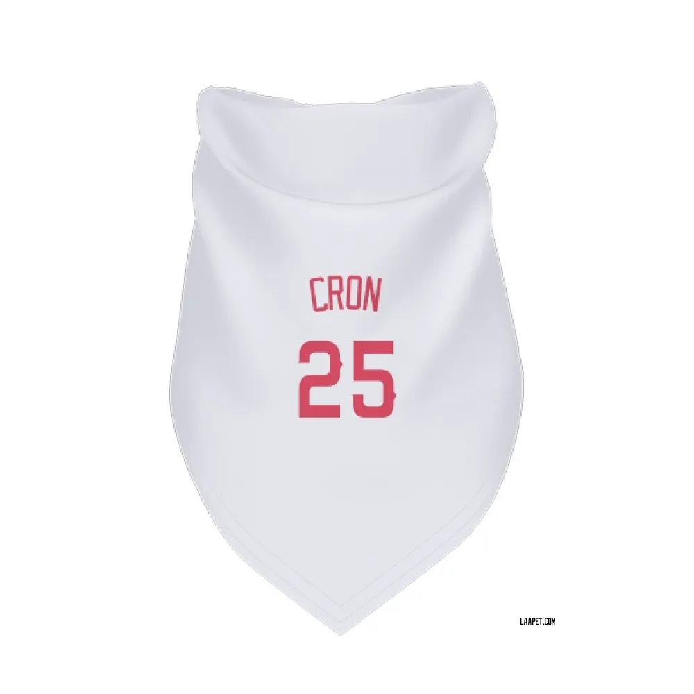 Los Angeles Angels C.J. Cron Navy Pet Bandana for Dog & Cat