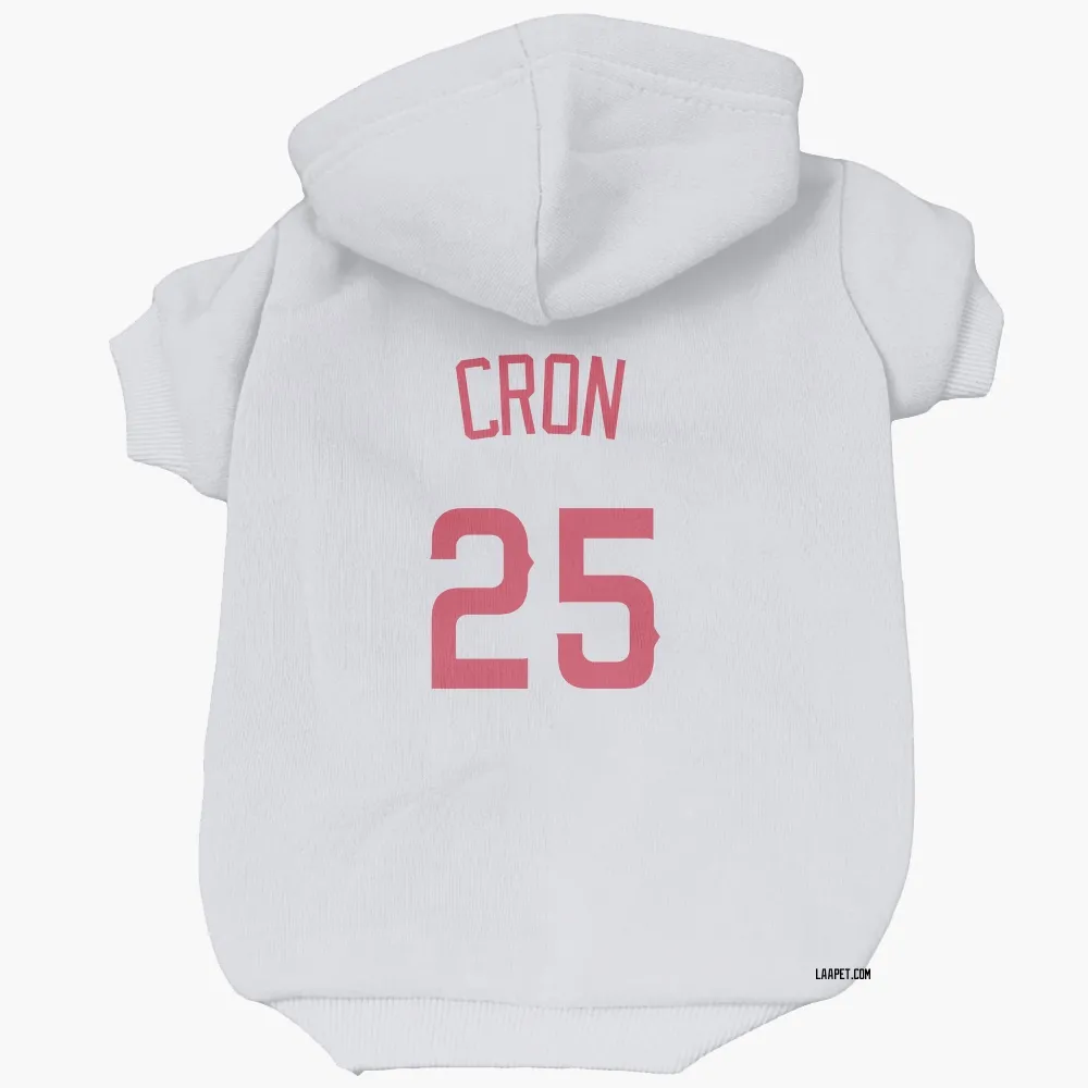 Los Angeles Angels C.J. Cron Navy Pet Hoodie for Dog & Cat