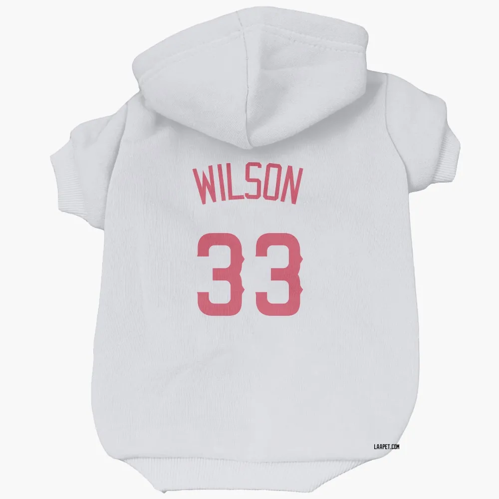 Los Angeles Angels C.J. Wilson Navy Pet Hoodie for Dog & Cat