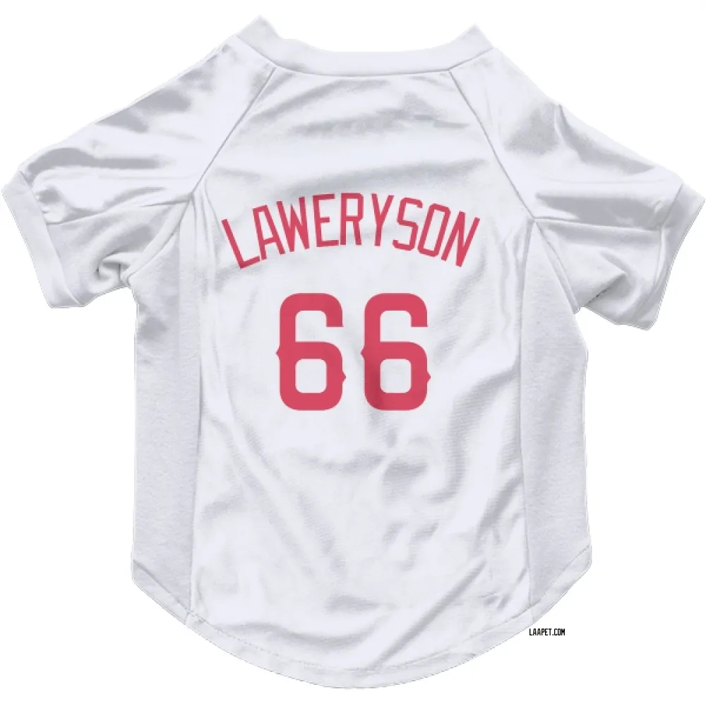 Los Angeles Angels Cody Laweryson Navy Pet Jersey for Dog & Cat