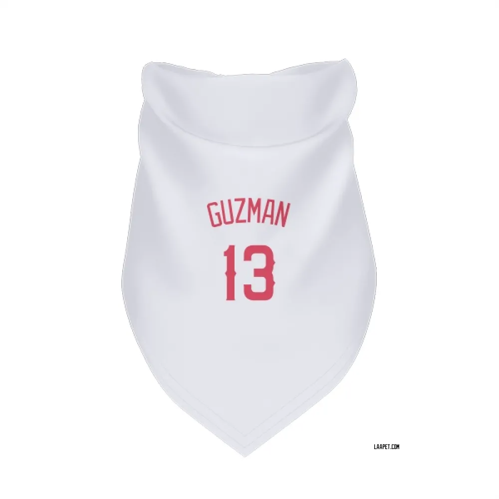 Los Angeles Angels Denzer Guzman Navy Pet Bandana for Dog & Cat