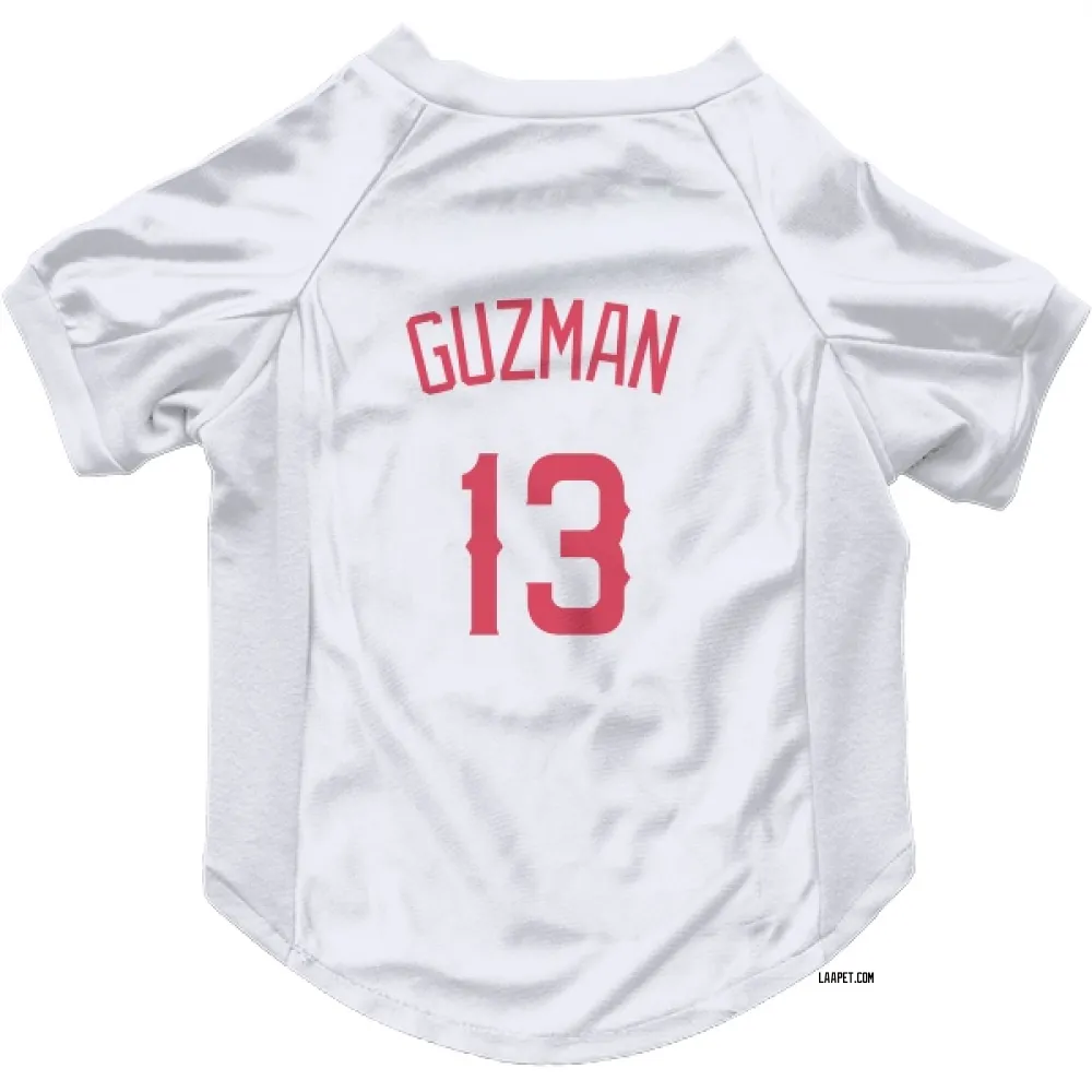 Los Angeles Angels Denzer Guzman Navy Pet Jersey for Dog & Cat
