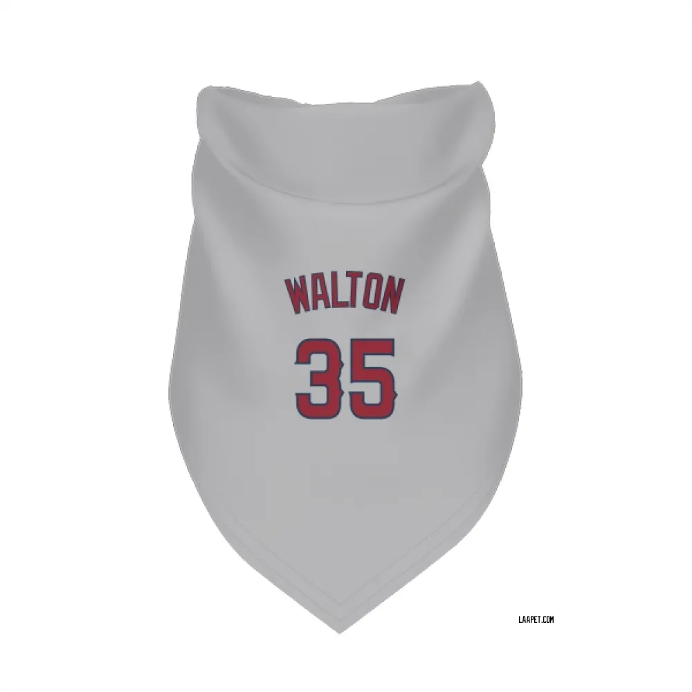 Los Angeles Angels Donovan Walton Gray Pet Bandana for Dog & Cat