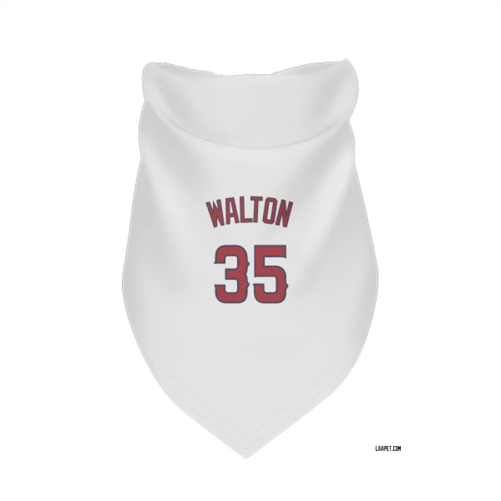 Los Angeles Angels Donovan Walton White Pet Bandana for Dog & Cat