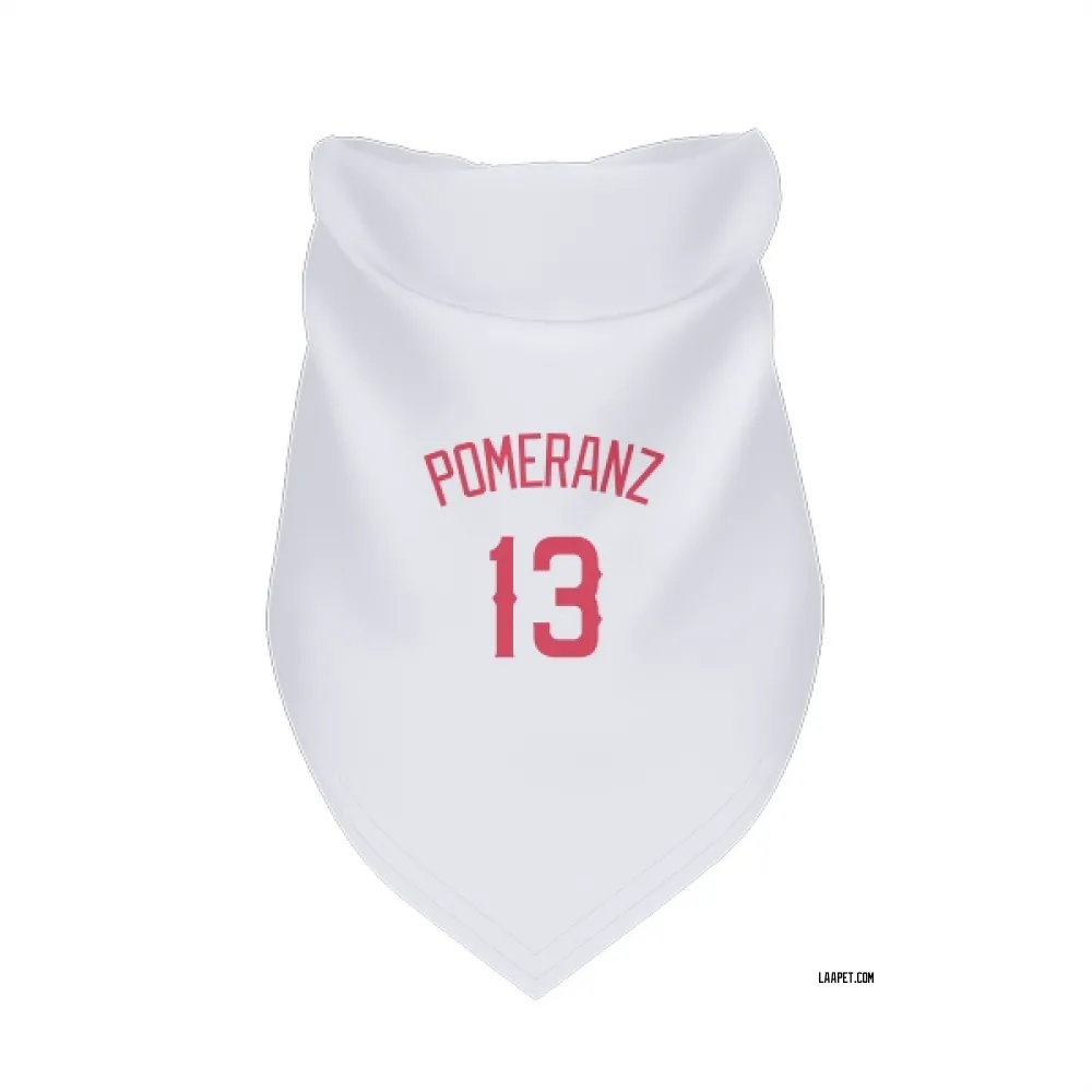 Los Angeles Angels Drew Pomeranz Navy Pet Bandana for Dog & Cat