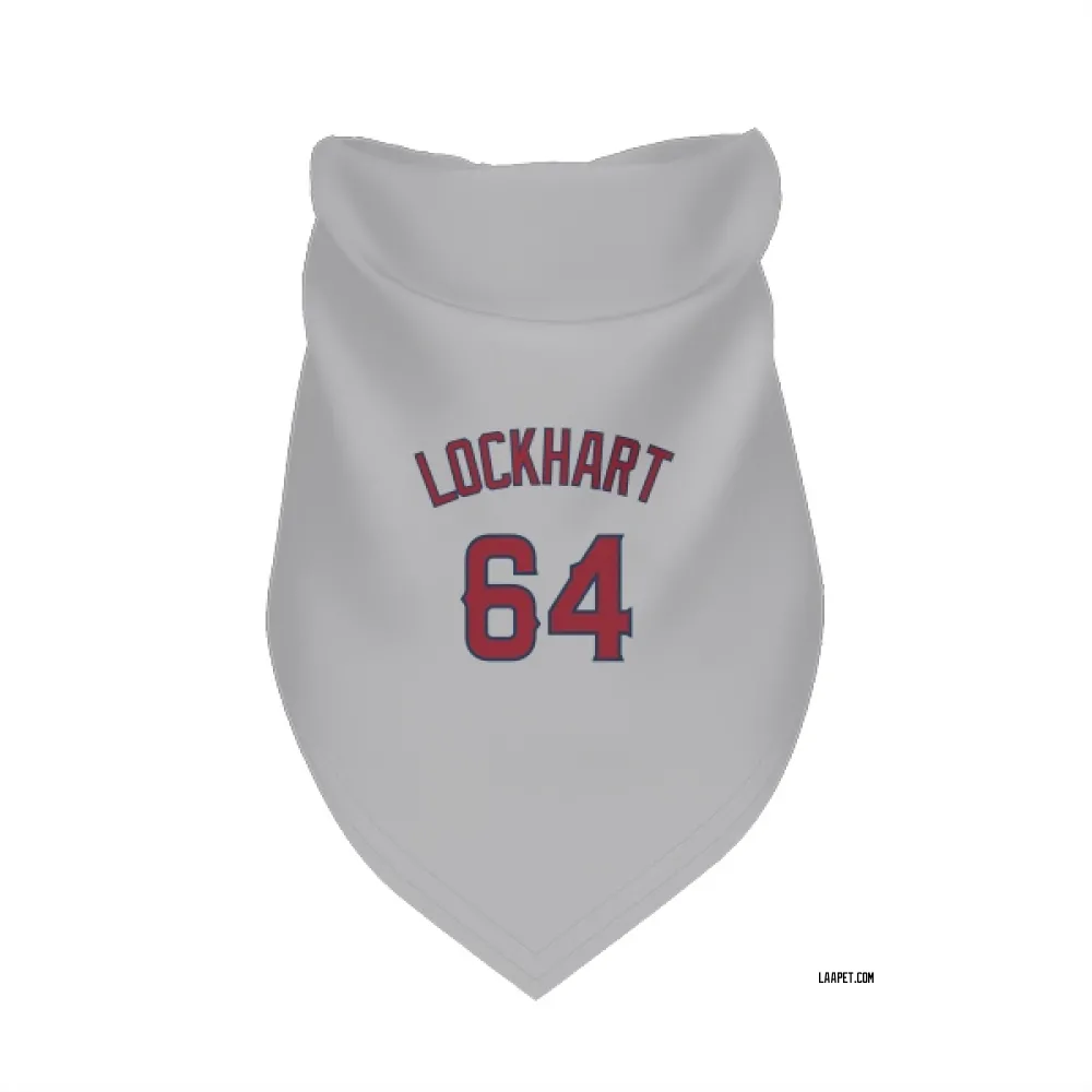 Los Angeles Angels Fulton Lockhart Gray Pet Bandana for Dog & Cat