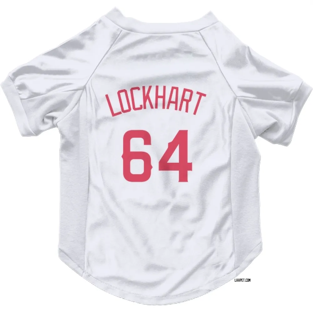 Los Angeles Angels Fulton Lockhart Navy Pet Jersey for Dog & Cat