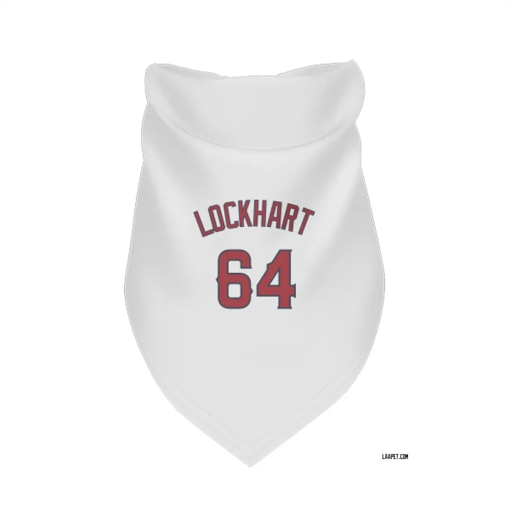Los Angeles Angels Fulton Lockhart White Pet Bandana for Dog & Cat