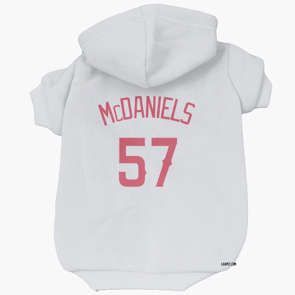 Los Angeles Angels Garrett McDaniels Navy Pet Hoodie for Dog & Cat