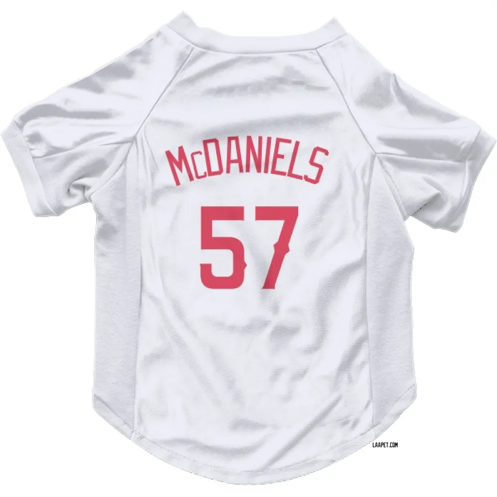 Los Angeles Angels Garrett McDaniels Navy Pet Jersey for Dog & Cat