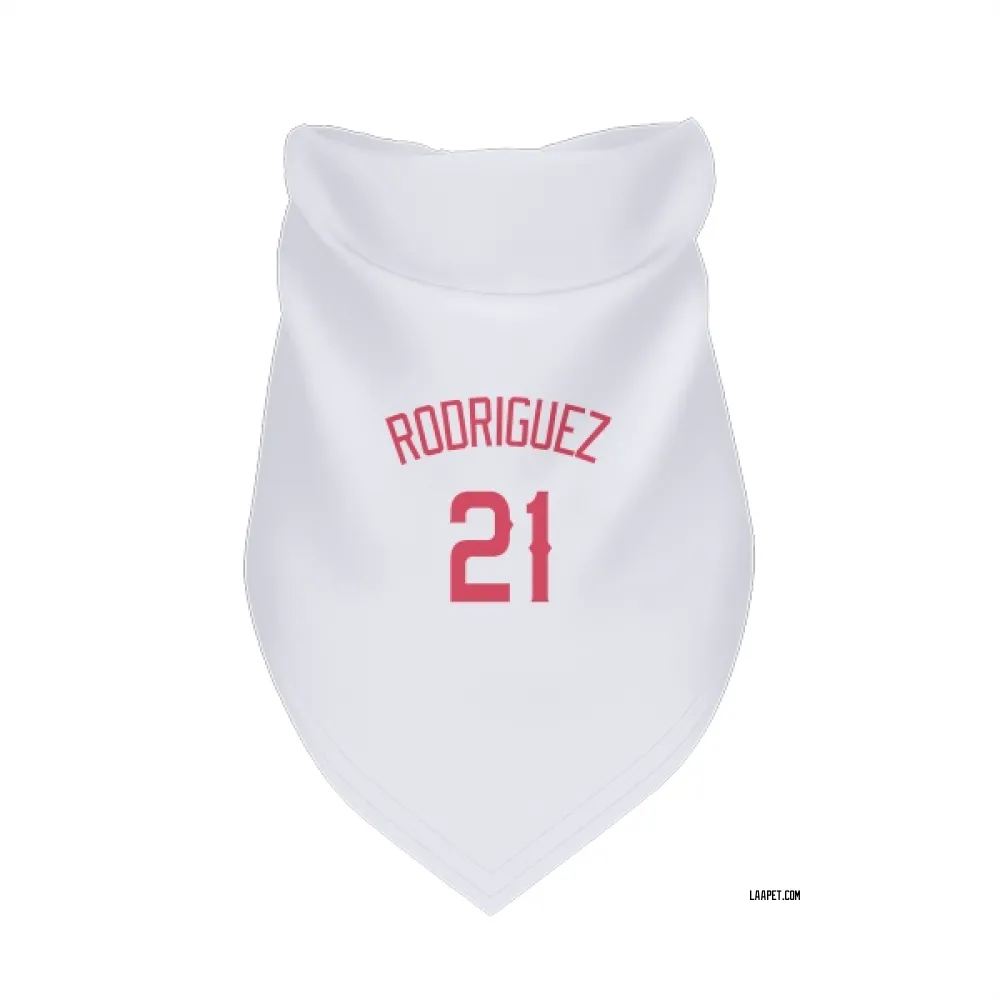 Los Angeles Angels Grayson Rodriguez Navy Pet Bandana for Dog & Cat