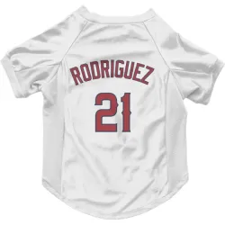 Los Angeles Angels Grayson Rodriguez White Pet Jersey for Dog & Cat