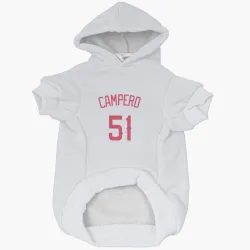 Los Angeles Angels Gustavo Campero Navy Pet Hoodie for Dog & Cat